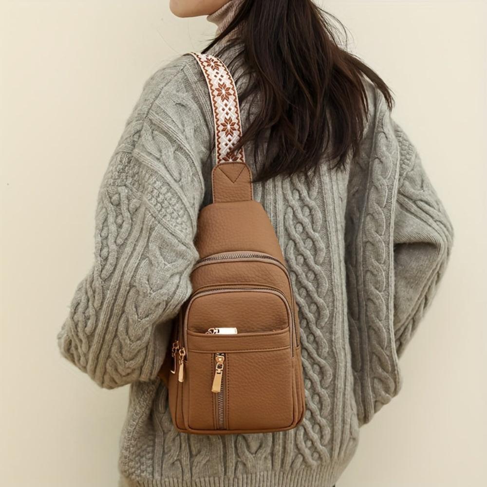 Original Hazel Shoulder Bag with Elegant Corner Design