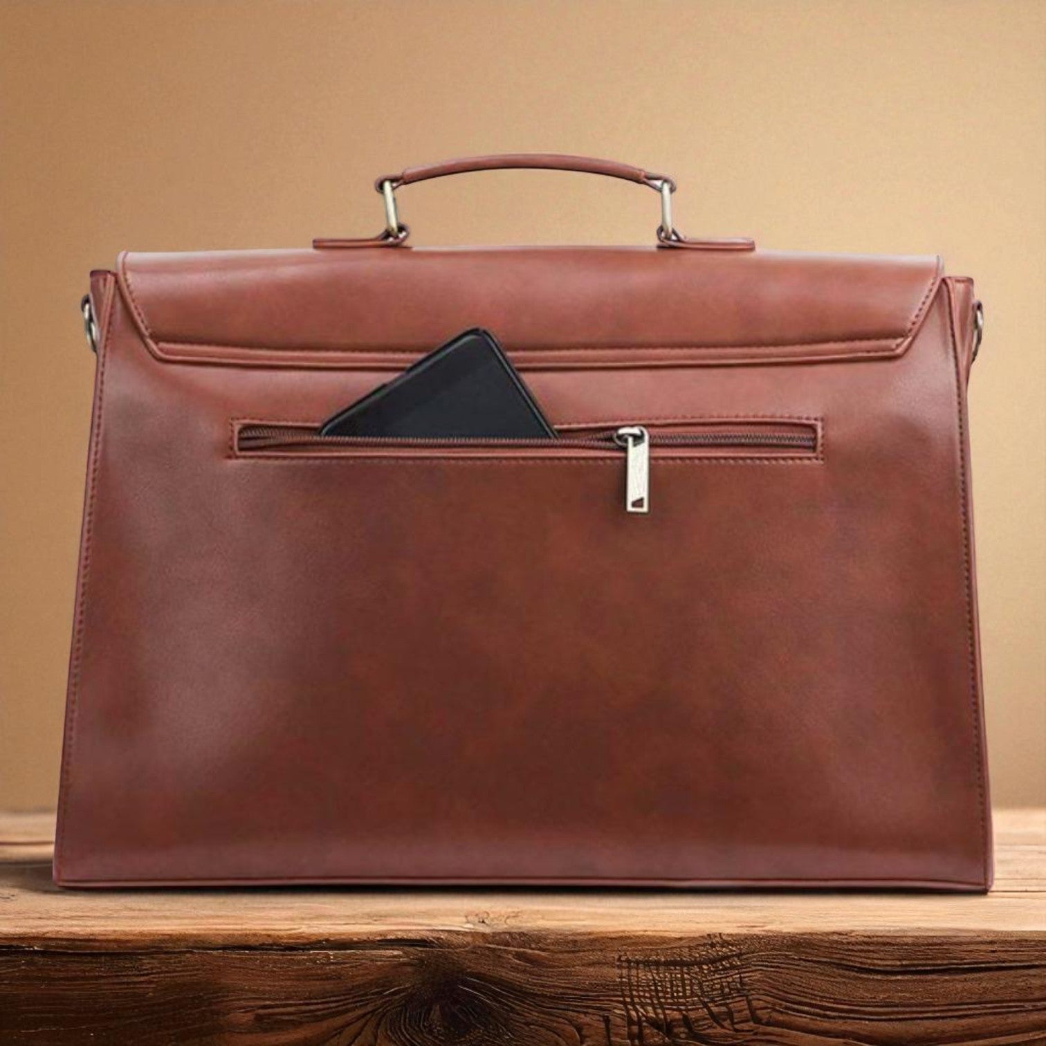 Fashionable bag with a unique and attractive feather ornament by Grace