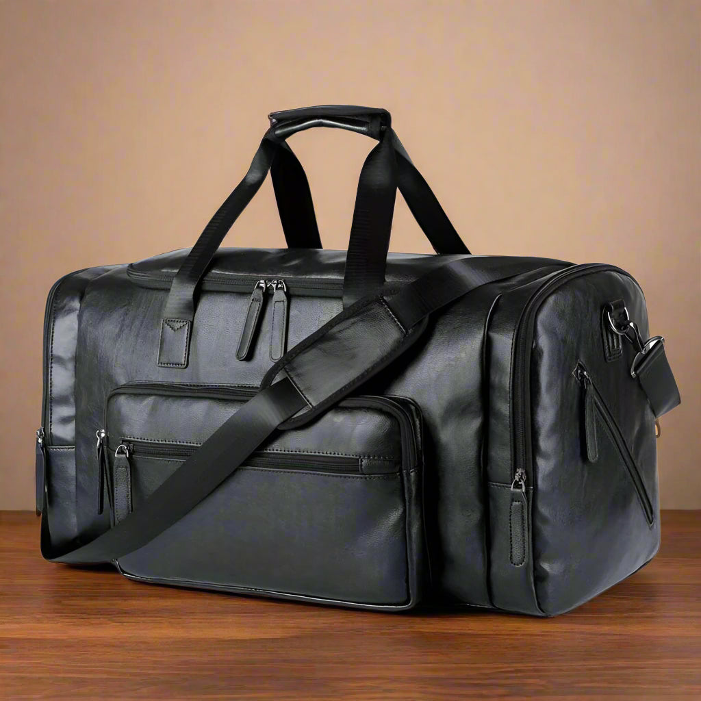 Duffle Travel Bag De Luxe Double Apron for Important and Stylish Items