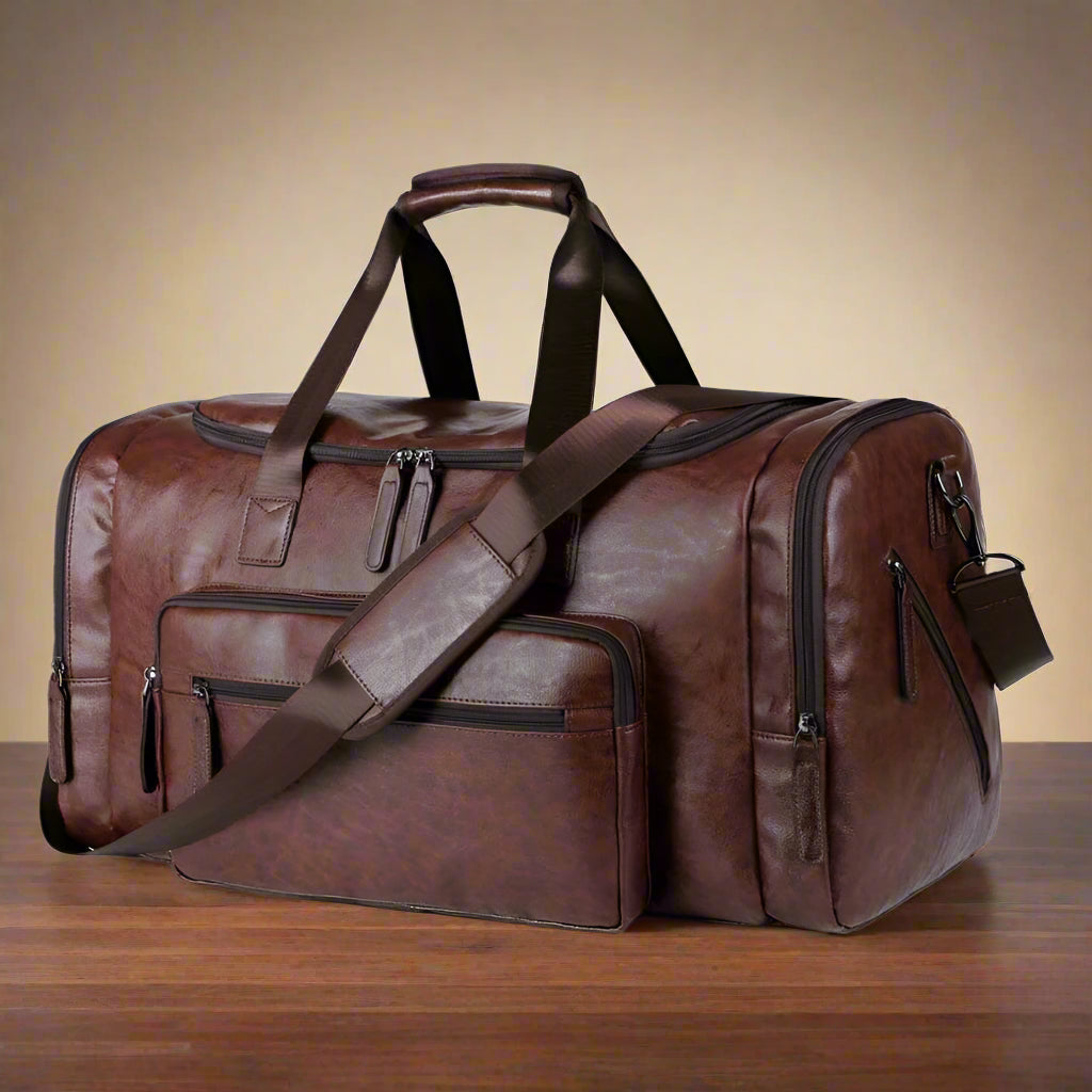 Duffle Travel Bag De Luxe Double Apron for Important and Stylish Items