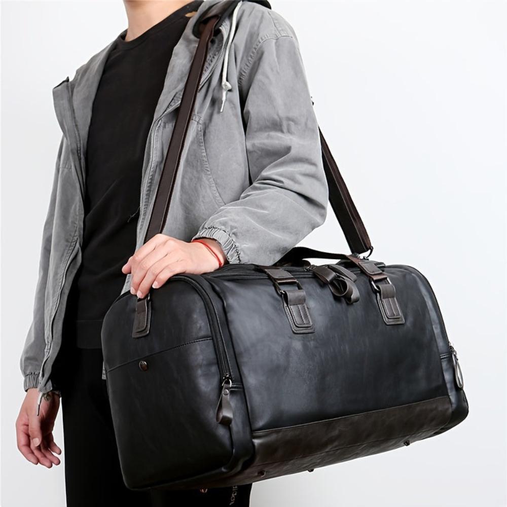 Duffle Travel Bag De Luxe Double Apron for Important and Stylish Items