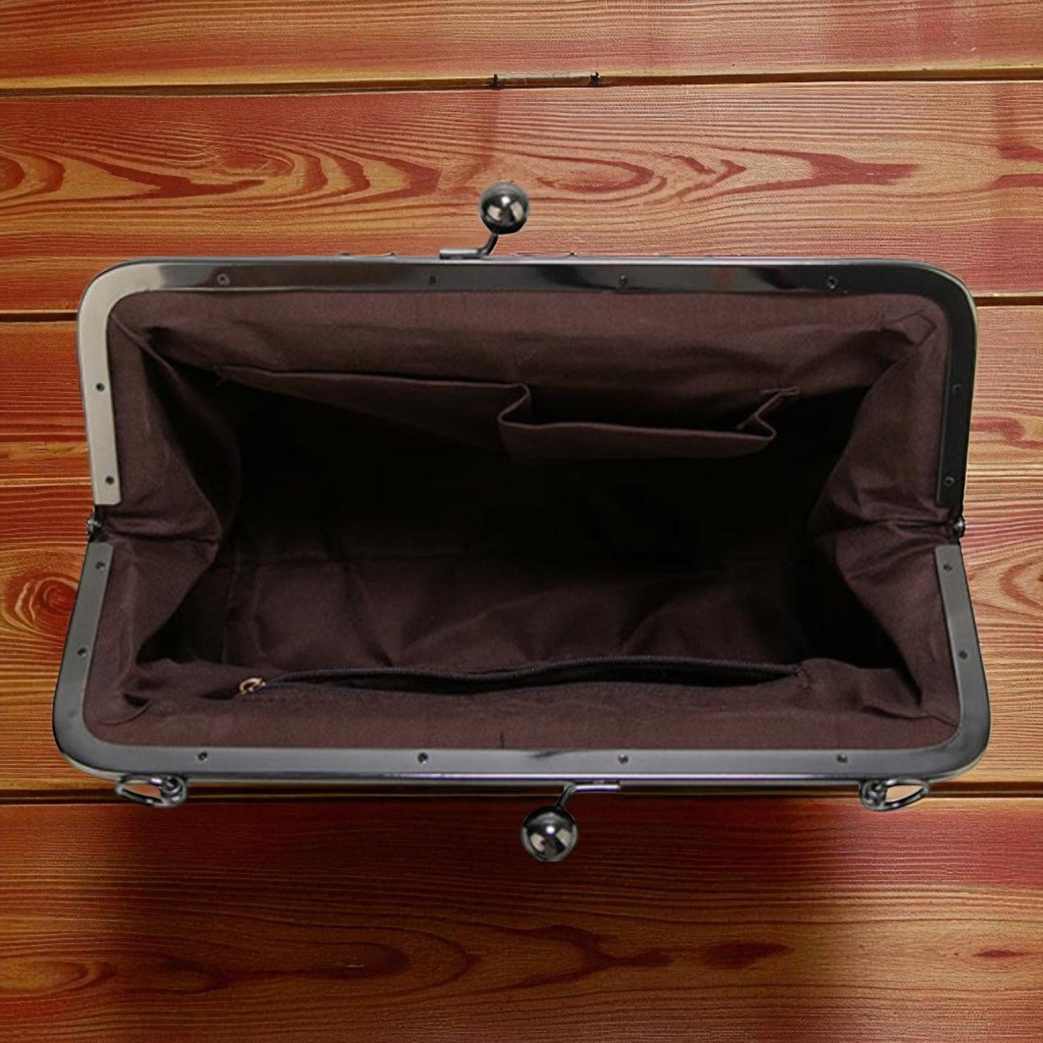 Vintage Elegant Handbag with Key Lock for a Lovely Style