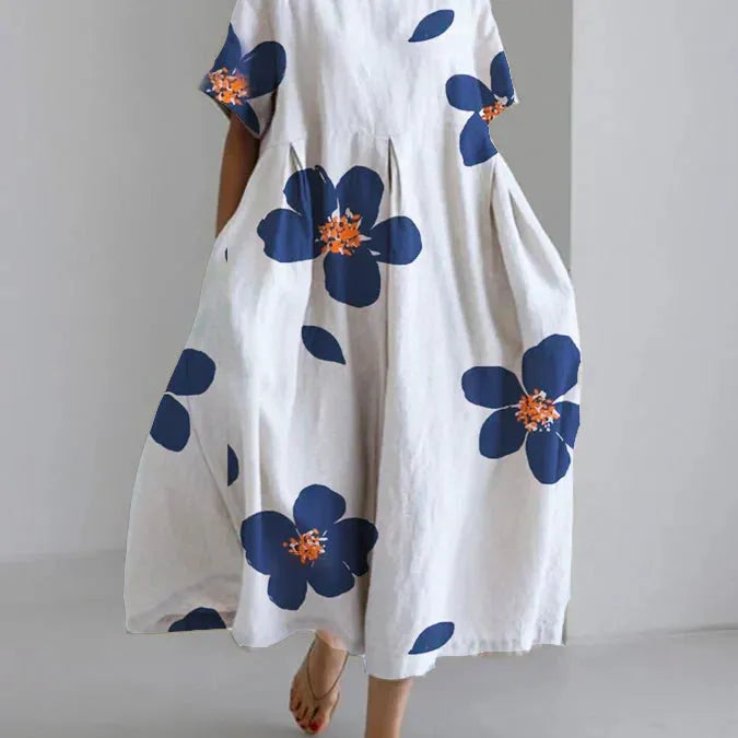 Varda Audline Floral Loose - Add Elegant Presence and Perfect Comfort for Every Day