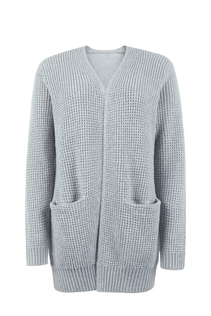 Elegant women's cardigan with long sleeves - a stylish and comfortable piece for any occasion