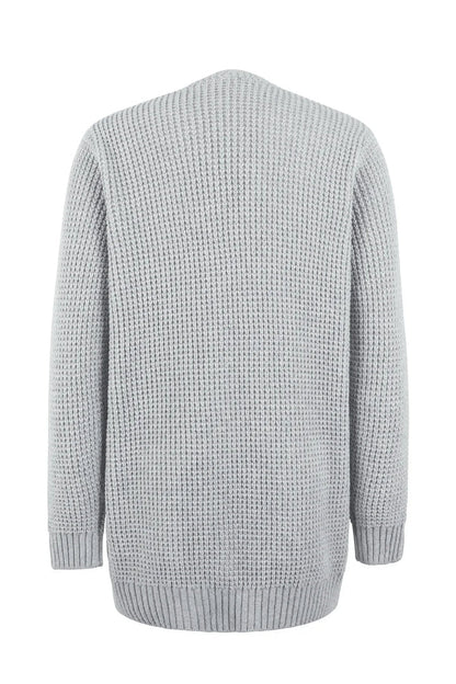 Elegant women's cardigan with long sleeves - a stylish and comfortable piece for any occasion
