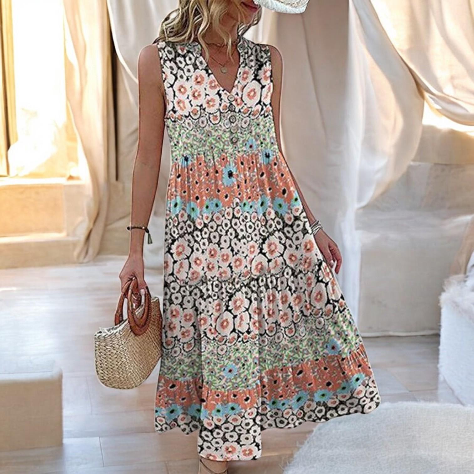 Zepira | Modern floral dress and extra elegant for a perfect style