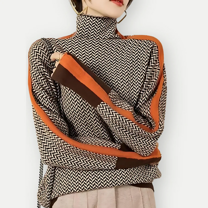 Stein for Women Close Fitted Modern Winter Sweater with Long Sleeve – A Blend of Elegance and Comfort for a Unique Style