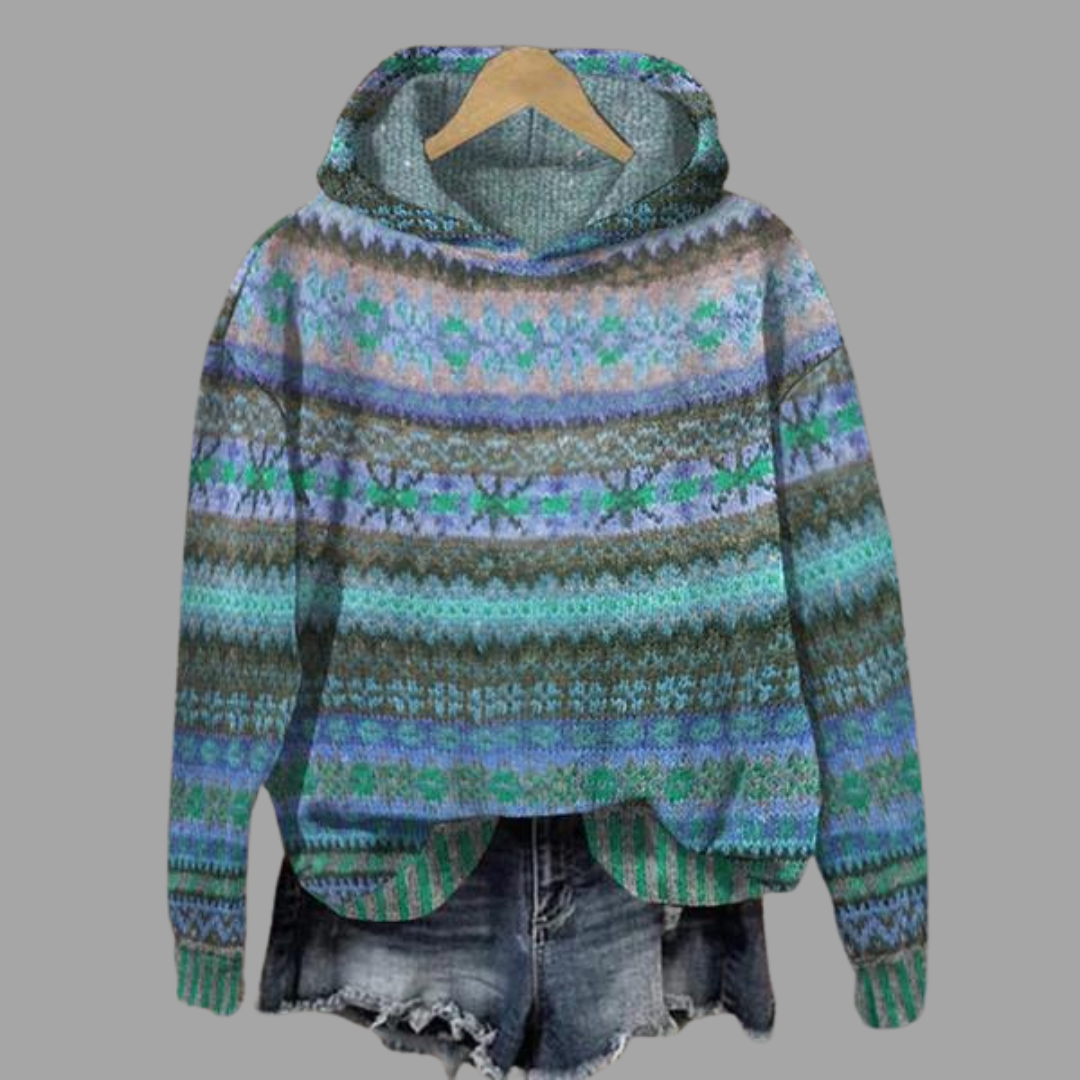 A fashionable winter sweatshirt of Eifka Damlen - a comfortable and warm women's hoodie