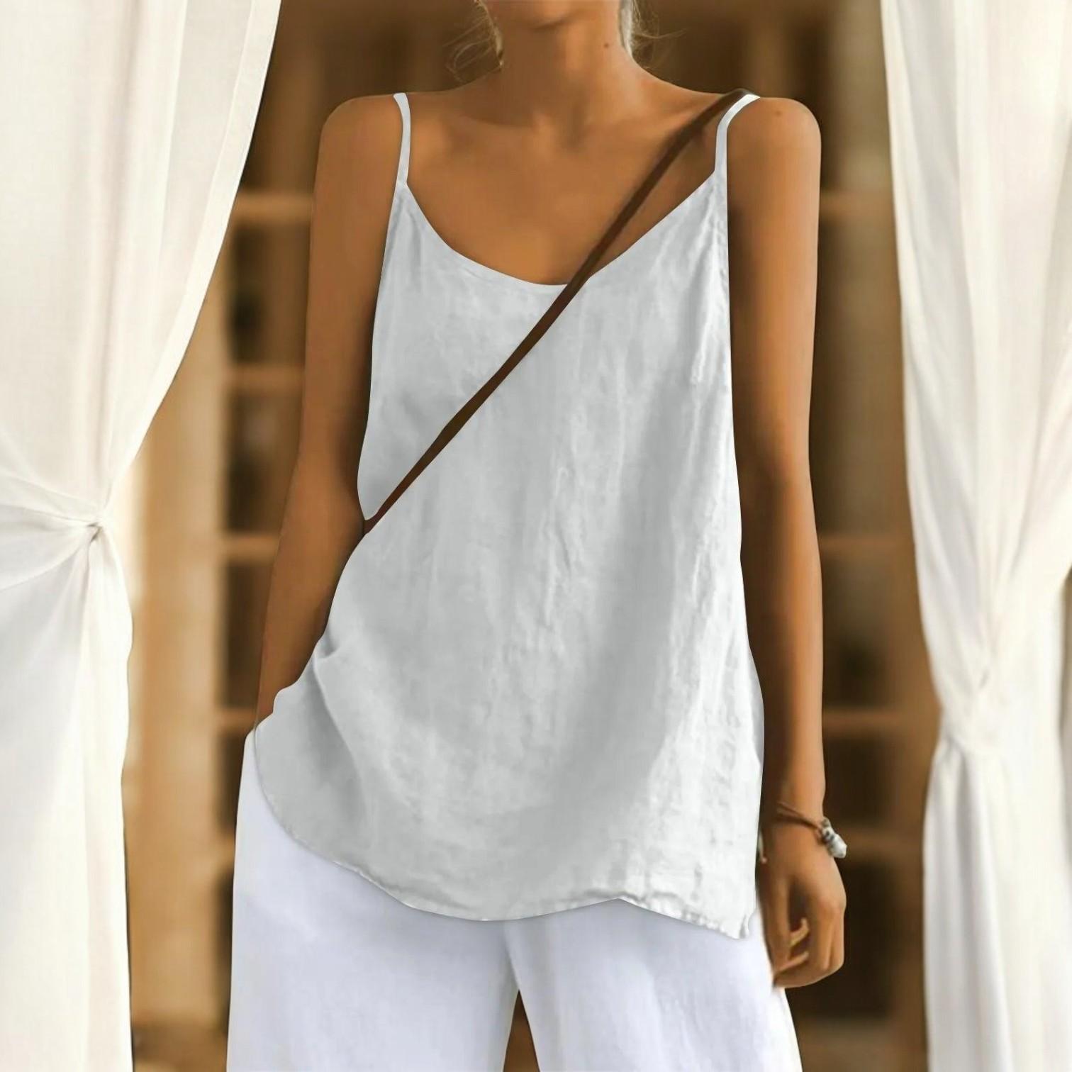 Women's Sleeveless Top - Casual Style and Perfect Comfort for Daily Wear