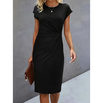 Elegant Bodice Dress for Women with Jewelry and Short Sleeves - The Perfect Look for Special Occasions