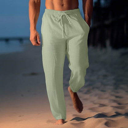Elegant linen pants by Eitan for stylish and comfortable summer wear