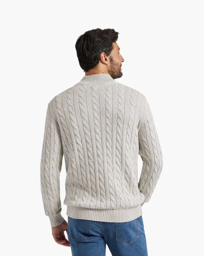 Fashionable Verbier Sweater with Half Zipper for Comfort and Style