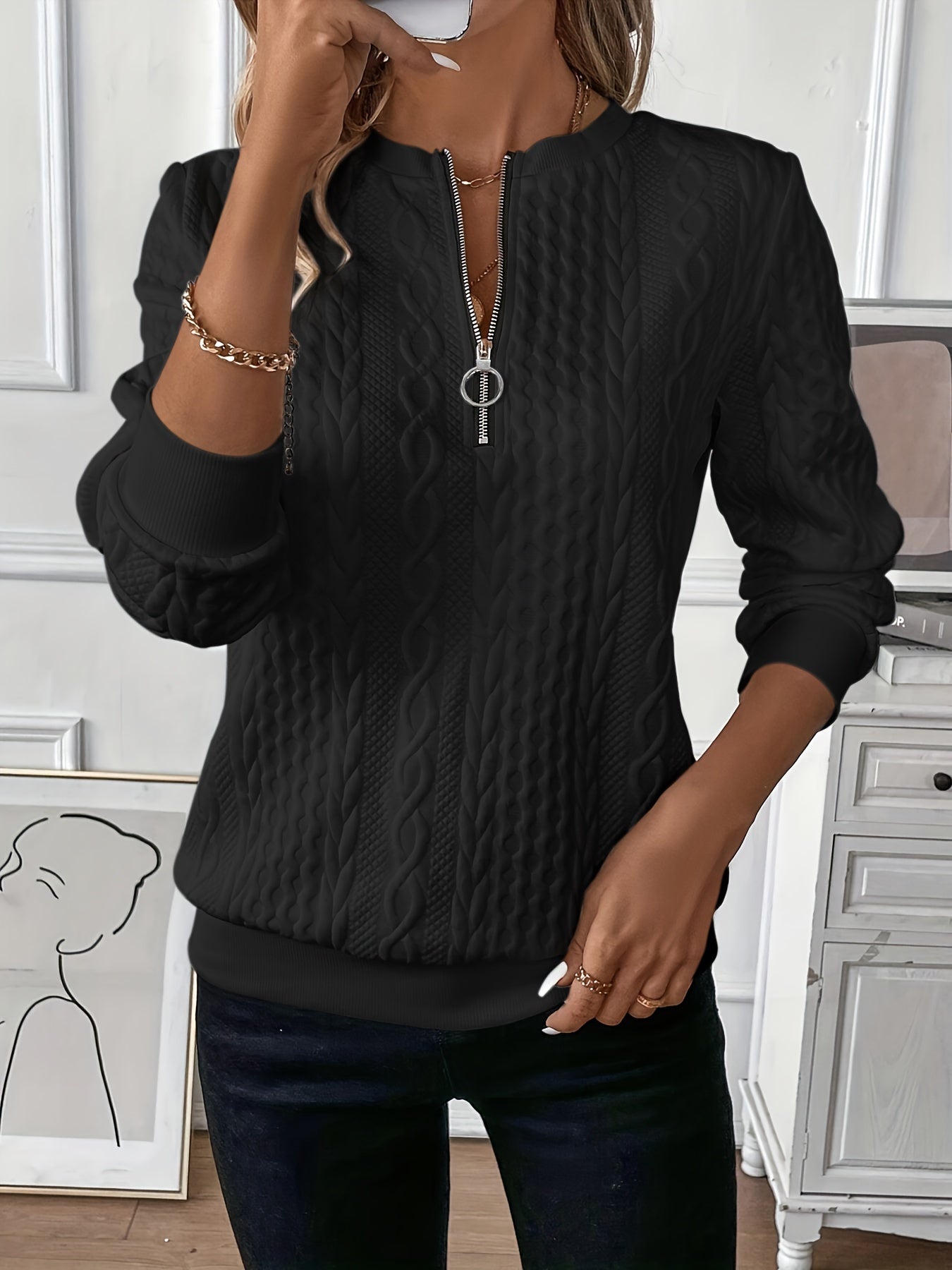 Very warm and cozy sweater for daily wear and comfortable activities