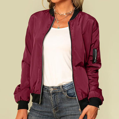 Stephanie | Trendy and Breathable Bomber Jacket Perfect for Any Occasion