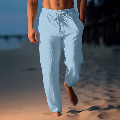 Elegant linen pants by Eitan for stylish and comfortable summer wear