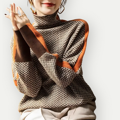 Stein for Women Close Fitted Modern Winter Sweater with Long Sleeve – A Blend of Elegance and Comfort for a Unique Style