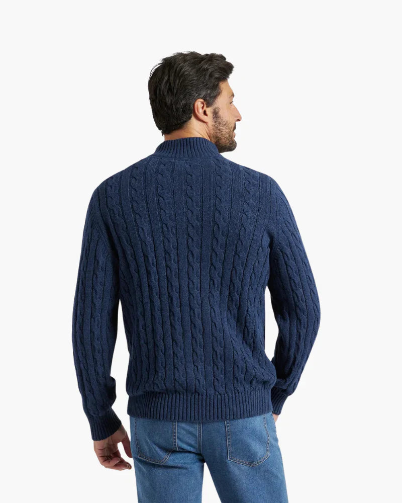 Fashionable Verbier Sweater with Half Zipper for Comfort and Style