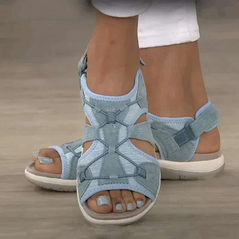 Women's Comfortable Open-Toe Sandals – Elegant and Easy to Wear for Any Occasion