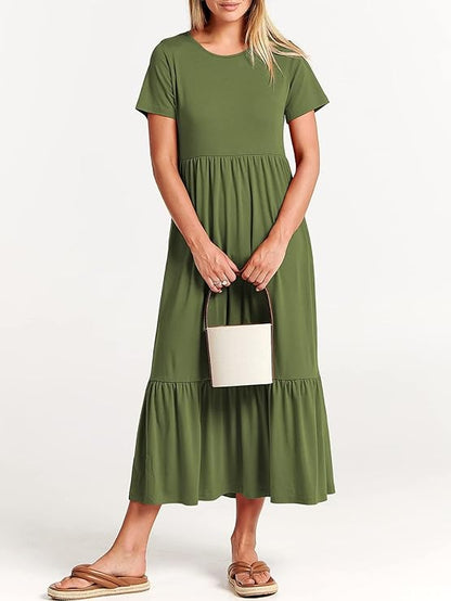 Lara Damin Women's Fashionable Summer Dress with Loose and Comfortable Design