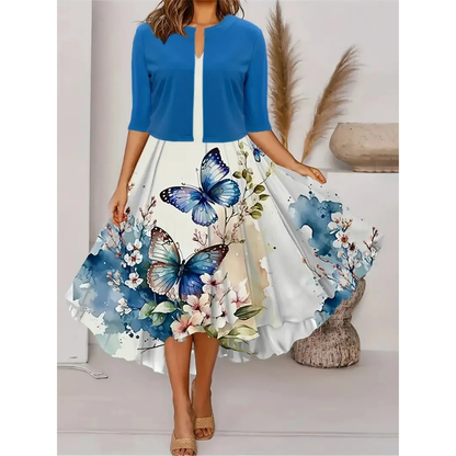Elegant Maxine Dress by Alfredda for Women – Perfect Attire for Any Festive Event
