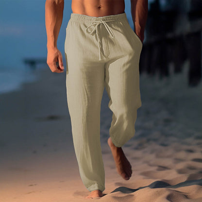 Elegant linen pants by Eitan for stylish and comfortable summer wear
