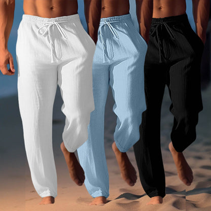 Elegant linen pants by Eitan for stylish and comfortable summer wear