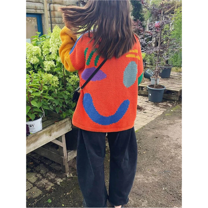 Fashionable and Cozy Oversized Sweater for Women with Long Sleeves - Perfect Comfort and Style