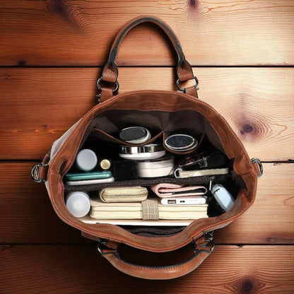 Charlotte Vintage Tote Bag in Classic and Elegant Design