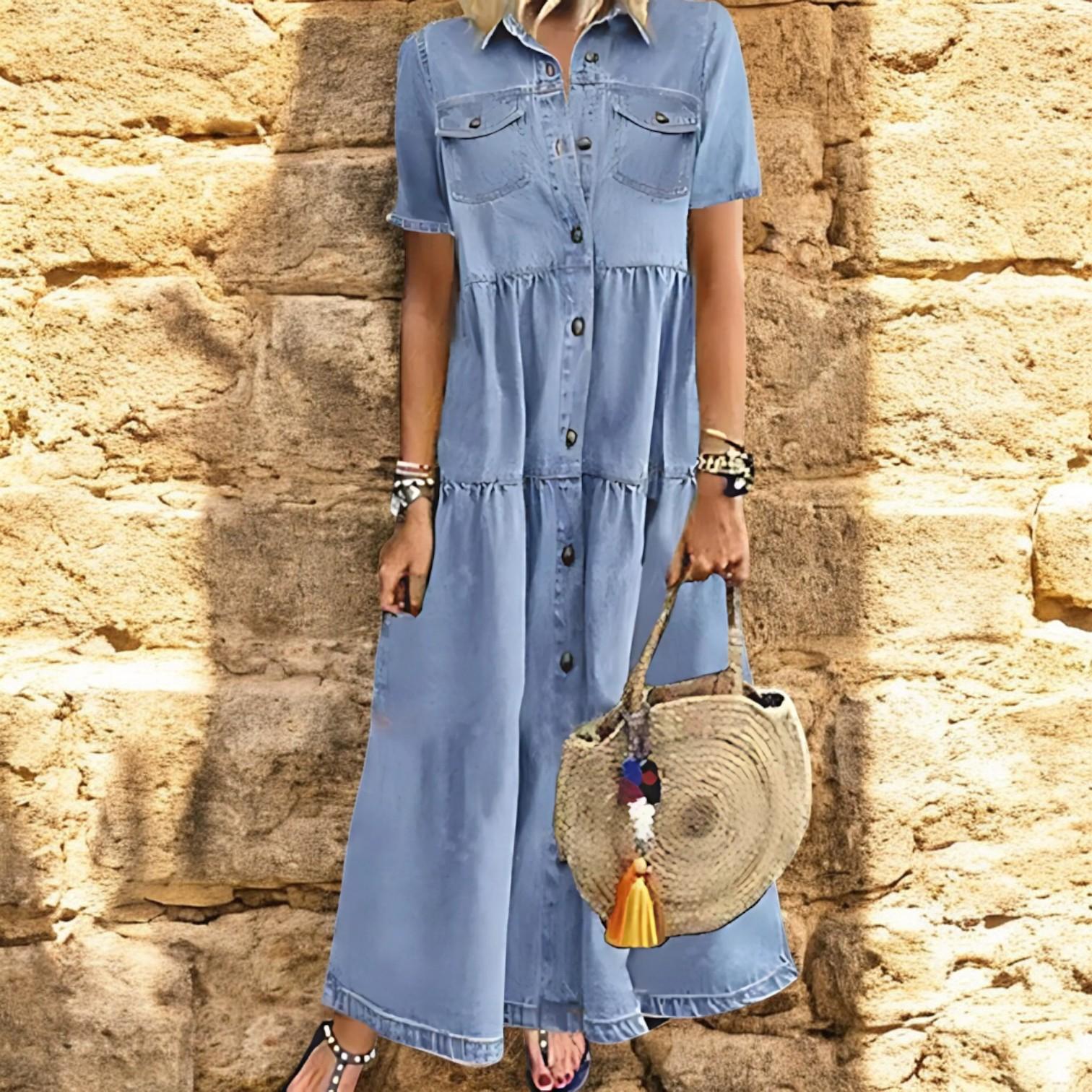 Elegant Vintage Alouera Dress for Stylish Events