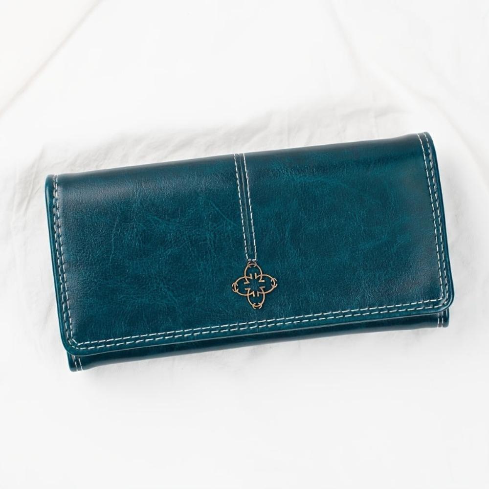 Fashionable Two-Way Wallet by Eva for Maximum Style