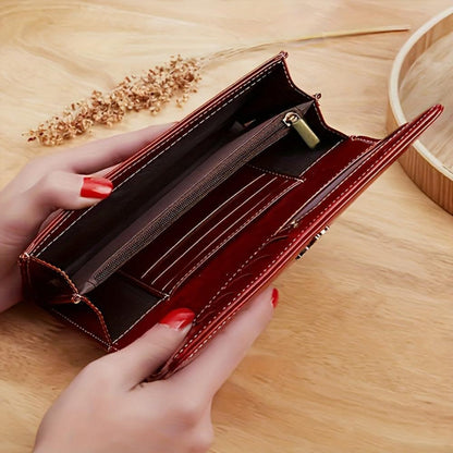 Fashionable Two-Way Wallet by Eva for Maximum Style