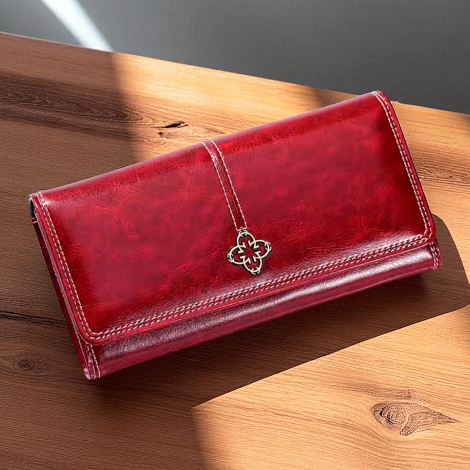 Fashionable Two-Way Wallet by Eva for Maximum Style