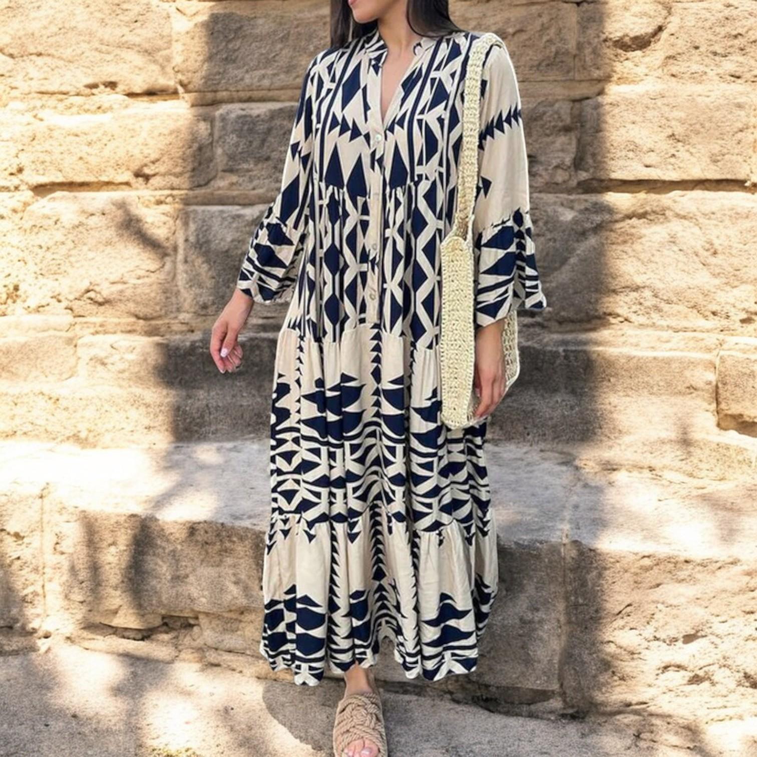 Enmity | Elegant Maxi Dress Beautiful for Summer Unforgettable Style