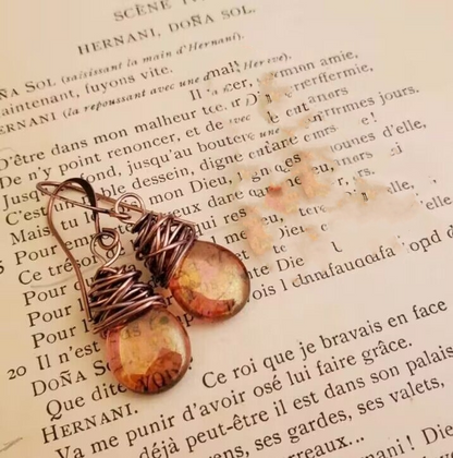Beautiful Firefly Boho Earrings – Elegant Brandy Accessory