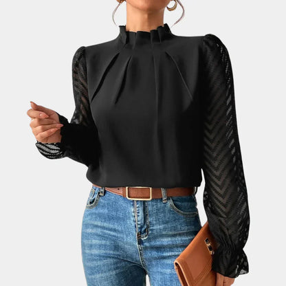 Elegant Women's Long Sleeve Shirt - Style and Comfort Upgrade for Every Occasion