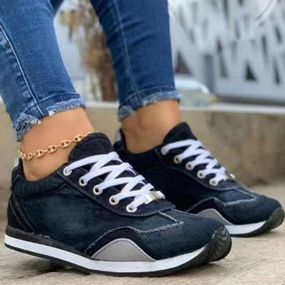 Ultra Comfort Orthopedic Shoes in Denim Style