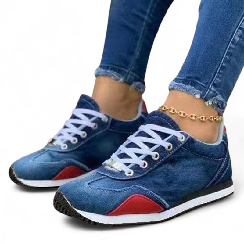Ultra Comfort Orthopedic Shoes in Denim Style