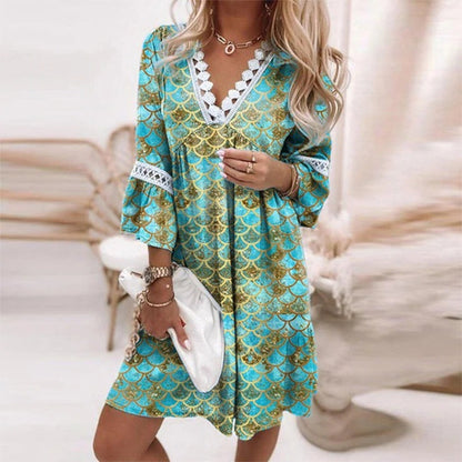 Elegant and comfortable dress with a refreshing and modern design