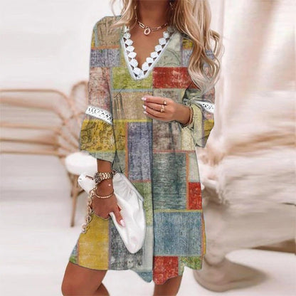 Elegant and comfortable dress with a refreshing and modern design