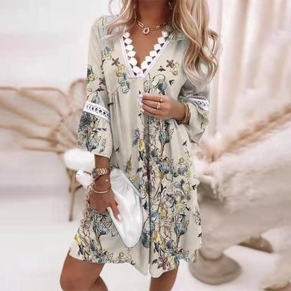 Elegant and comfortable dress with a refreshing and modern design