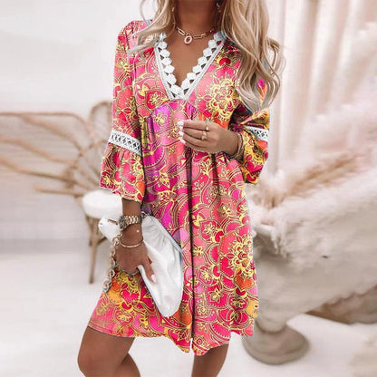 Elegant and comfortable dress with a refreshing and modern design