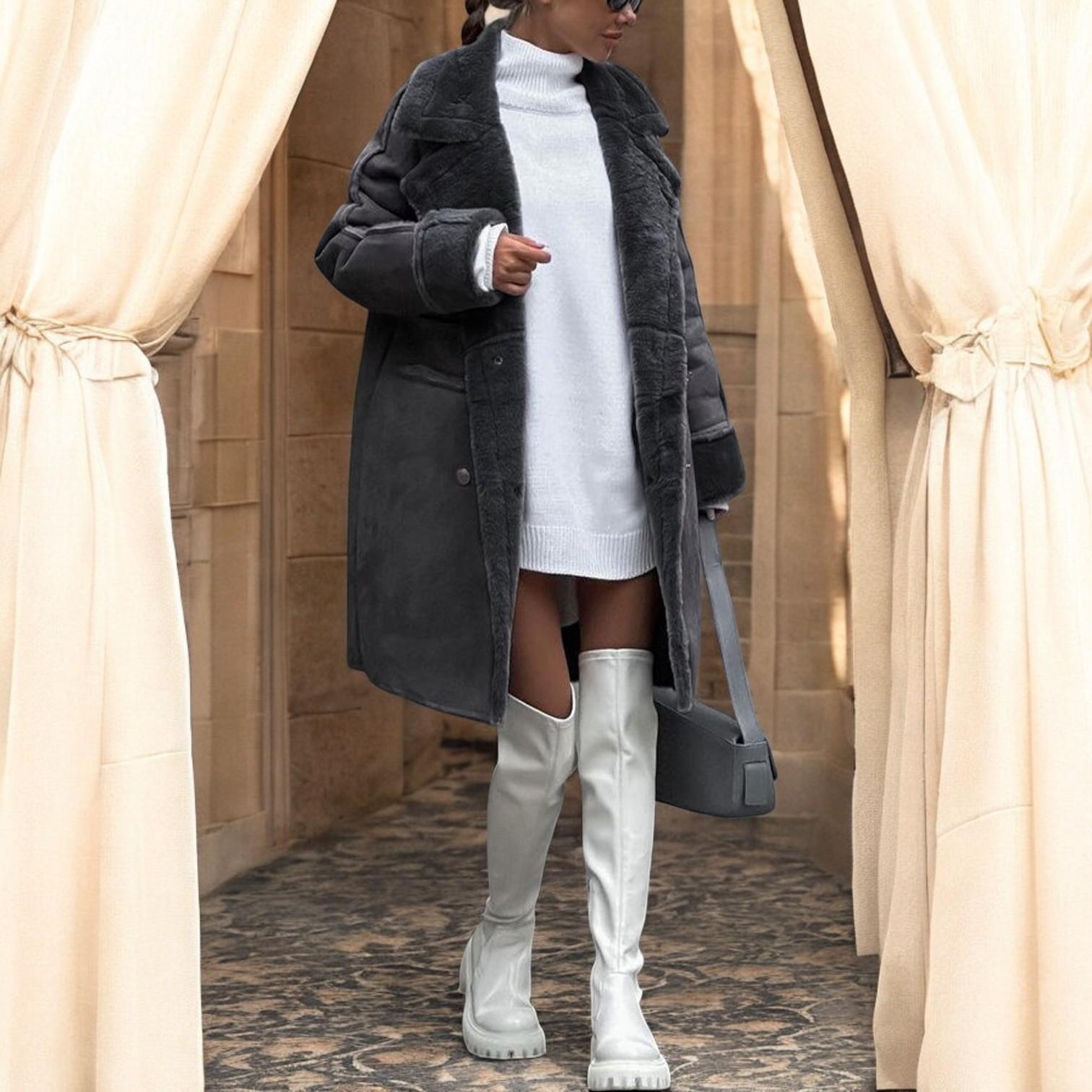 Mandy | Trendy and Comfortable Teddy Coat for Stunning Winter and Autumn Style