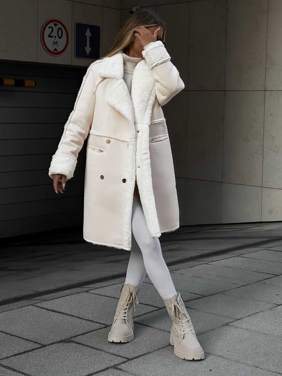 Mandy | Trendy and Comfortable Teddy Coat for Stunning Winter and Autumn Style