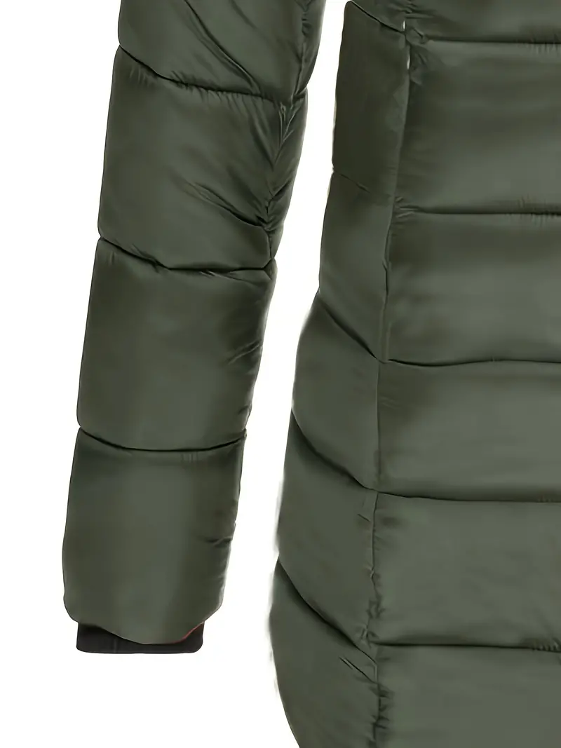 Women's mid-length waterproof winter coat with elegant curved lines - the perfect combination of warmth and style