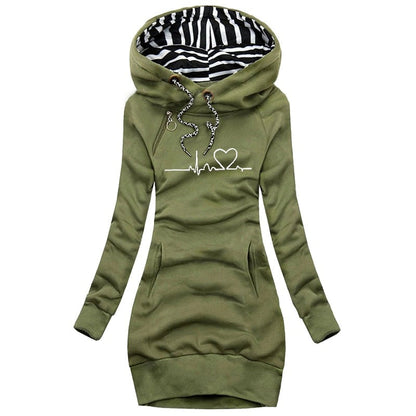 Jillian | Cozy and comfortable winter sweater with a warm heart-shaped design for a warm and stylish look
