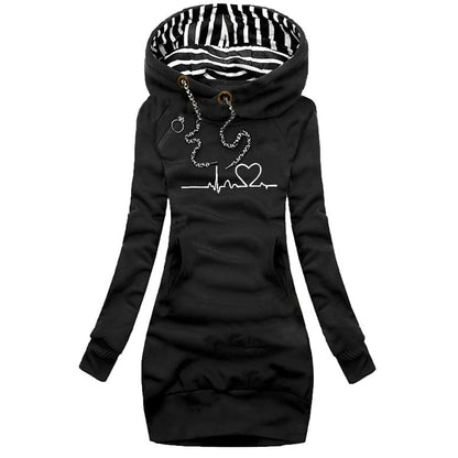 Jillian | Cozy and comfortable winter sweater with a warm heart-shaped design for a warm and stylish look