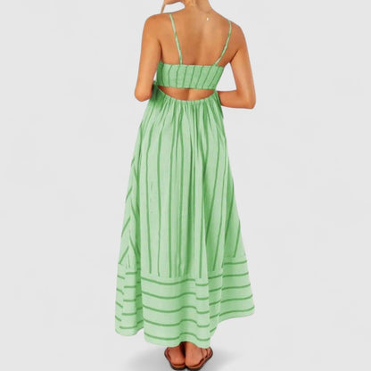 Luxury robe with belt and straps in elegant Claire design