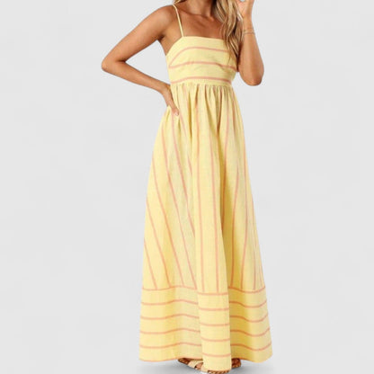 Luxury robe with belt and straps in elegant Claire design