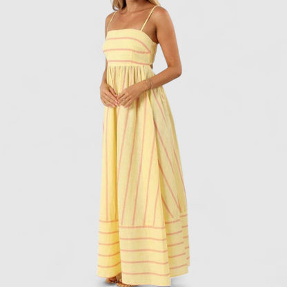 Luxury robe with belt and straps in elegant Claire design