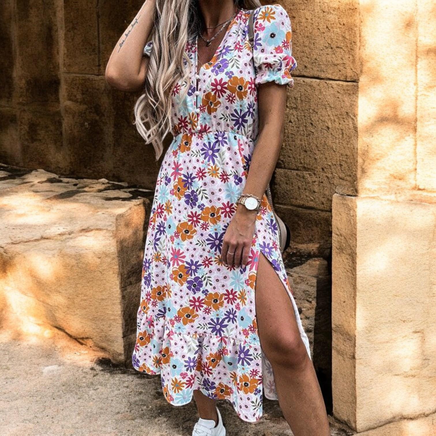Elegant floral dress shirt for perfect fashion styling